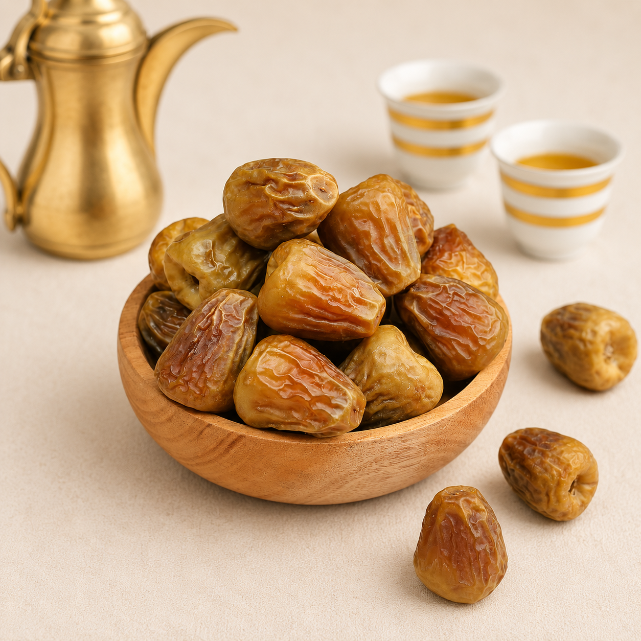 Premium Sukkari Dates | 1kg (2.2 lbs)
