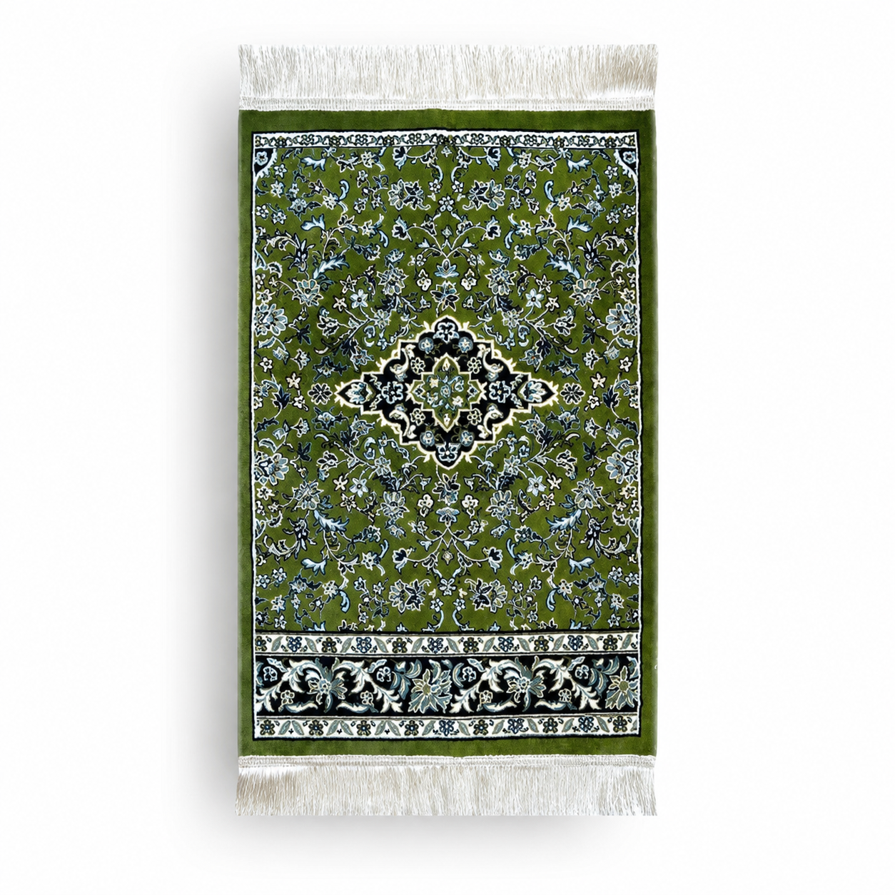 Rawdah Prayer Mat Collection – Green | Made in Al Madinah