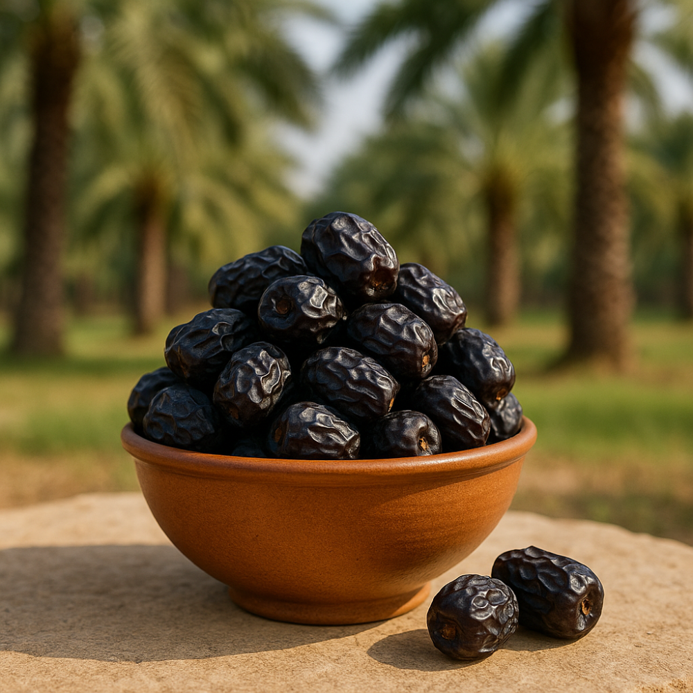Authentic Premium Ajwa Dates from the Blessed City of Al Madinah | 1kg (2.2 lbs)