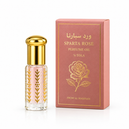 Sparta Rose Perfume Oil – ¼ Tola | Inspired by Madinah